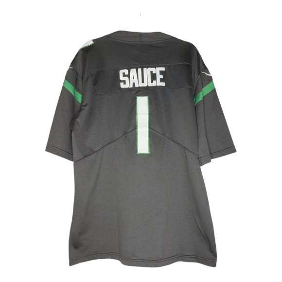 Nike Other - Nike New York Jets Sauce Gardner 1 On Field Jersey Mens Large Black NFL Football